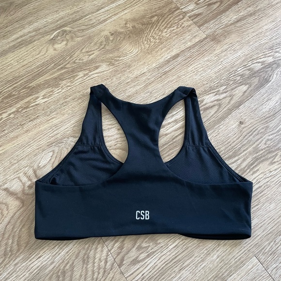 CROP SHOP BOUTIQUE | Black Sports Bra - Size S - Picture 2 of 2